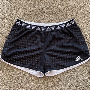 Reversible adidas athletic shorts